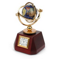 Clock - Gemstone World Globe Clock
